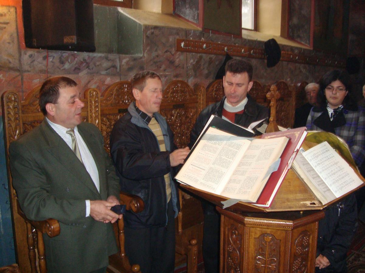 Cântăreţii parohiei 